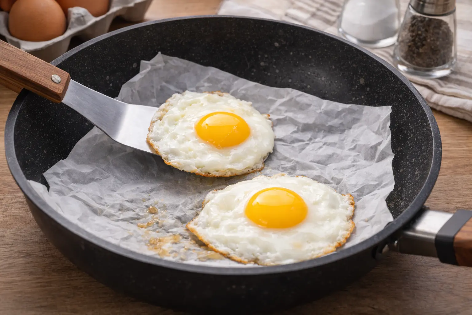 Weder Öl noch Wasser: Der Trick, damit Spiegeleier nicht in der Pfanne kleben (ein Tipp von Profiköchen)